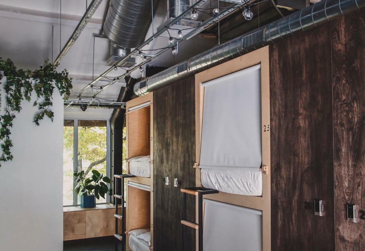 Capsule Hotel Botanist Moscow Luaran gambar